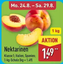 Aldi Nord Nektarinen Angebot