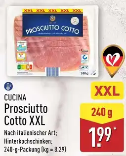 Aldi Nord CUCINA Prosciutto Cotto XXL Angebot