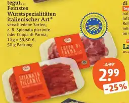 tegut Coppa di Parma Angebot