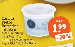 tegut Casa di Pietro Burratina Angebot