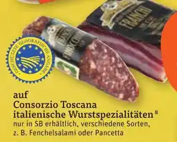 tegut Consorzio Toscana italienische Wurstspezialitäten Angebot