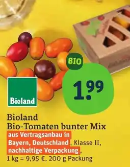 tegut Bioland Bio-Tomaten bunter Mix Angebot