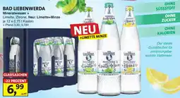 Lösch Depot BAD LIEBENWERDA Mineralwasser + Limette, Zitrone, Neu: Limette+Minze Angebot