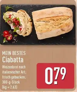 Aldi Nord MEIN BESTES Ciabatta Angebot