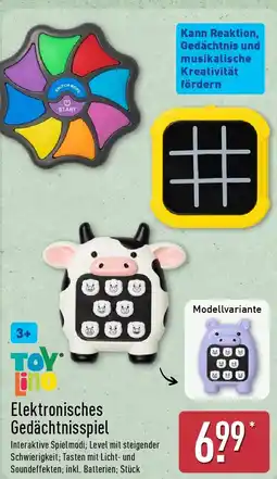 Aldi Nord Elektronisches Gedächtnisspiel Angebot