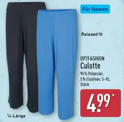 Aldi Nord UP2FASHION Culotte Angebot