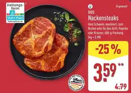 Aldi Nord BBQ Nackensteaks Angebot