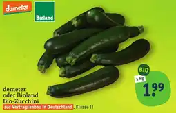 tegut demeter oder Bioland Bio-Zucchini Angebot