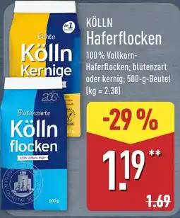 Aldi Nord Kölln Haferflocken Angebot