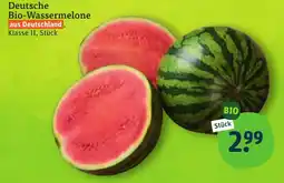 tegut Deutsche Bio-Wassermelone Angebot