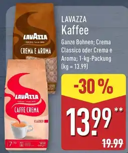 Aldi Nord LAVAZZA Kaffee Angebot