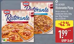 Aldi Nord Dr. Oetker Ristorante Pizza Angebot