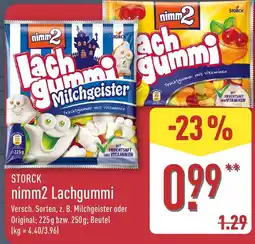Aldi Nord STORCK nimm2 Lachgummi Angebot