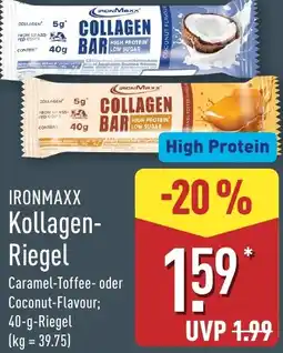Aldi Nord IRONMAXX Kollagen-Riegel Angebot