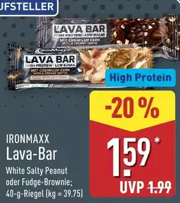 Aldi Nord IRONMAXX Lava-Bar Angebot