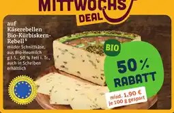 tegut Käserebellen Bio-Kürbiskern-Rebell Angebot
