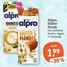 tegut Alpro Hafer-Drink Angebot