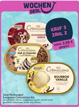 tegut Langnese Cremissimo Eis Angebot
