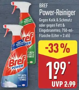 Aldi Nord Bref Power-Reiniger Angebot