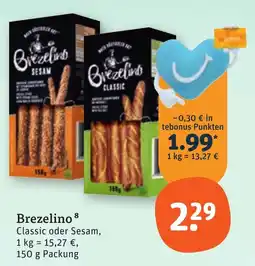 tegut Brezelino Classic oder Sesam Angebot