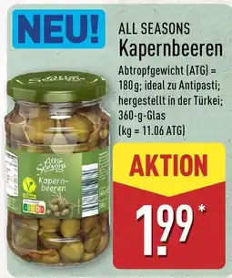 Aldi Nord All Seasons Kapernbeeren Angebot