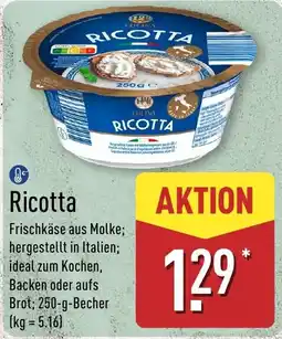 Aldi Nord Ricotta Angebot