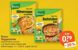 tegut Knorr Suppenliebe Angebot