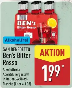 Aldi Nord SAN BENEDETTO Ben's Bitter Rosso Angebot