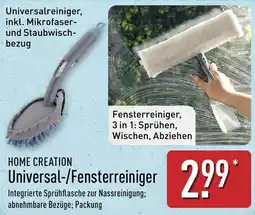 Aldi Nord HOME CREATION Universal-/Fensterreiniger Angebot