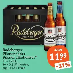 tegut Radeberger Pilsner Angebot
