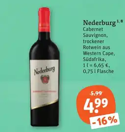 tegut Nederburg Cabernet Sauvignon Angebot