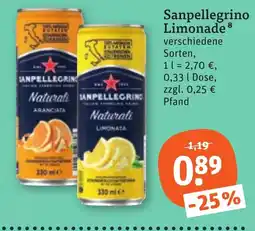 tegut Sanpellegrino Limonade Angebot