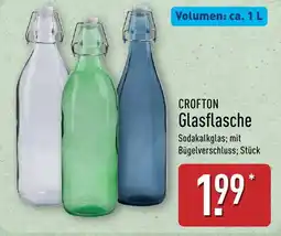 Aldi Nord CROFTON Glasflasche Angebot