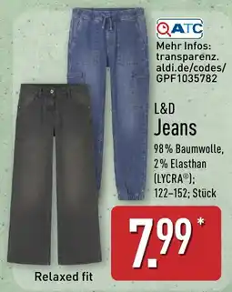 Aldi Nord L&D Jeans Angebot