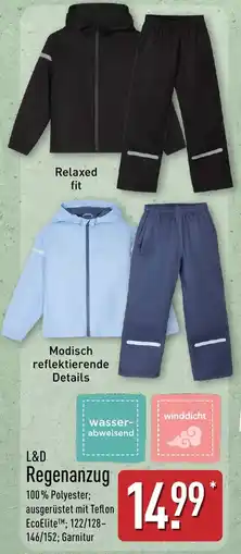 Aldi Nord L&D Regenanzug Angebot