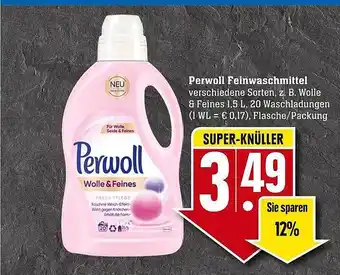 Scheck-in-Center Perwoll Feinwaschmittel Angebot