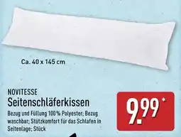 Aldi Nord NOVITESSE Seitenschläferkissen Angebot