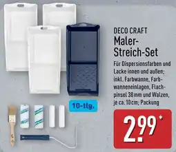 Aldi Nord DECO CRAFT Maler-Streich-Set Angebot
