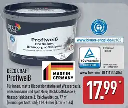 Aldi Nord DECO CRAFT Profiweiß Angebot