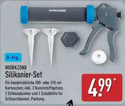 Aldi Nord WORKZONE Silikonier-Set Angebot