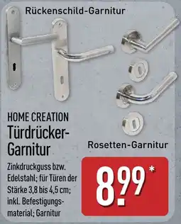 Aldi Nord HOME CREATION Türdrücker-Garnitur Angebot