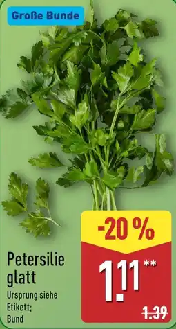 Aldi Nord Petersilie glatt Angebot