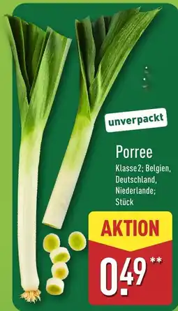 Aldi Nord Porree Angebot