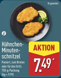 Aldi Nord Hähnchen-Minutenschnitzel Angebot