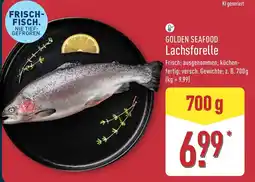 Aldi Nord GOLDEN SEAFOOD Lachsforelle Angebot