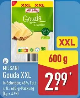Aldi Nord MILSANI Gouda XXL Angebot