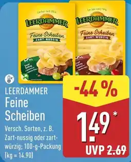 Aldi Nord LEERDAMMER Feine Scheiben Angebot