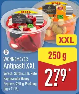 Aldi Nord WONNEMEYER Antipasti XXL Angebot