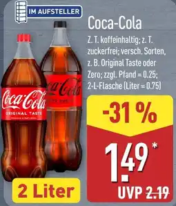 Aldi Nord Coca-Cola Angebot