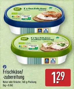 Aldi Nord bio Frischkäse Angebot